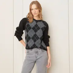 BASEMENT - Saco Mujer con Estampado