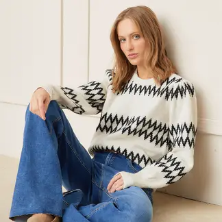 BASEMENT - Saco Mujer con Estampado