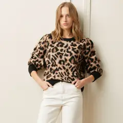 BASEMENT - Saco Mujer con Estampado