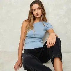 SYBILLA - Blusa Mujer Una manga