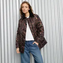 DENIMLAB - Chaqueta acolchada Mujer Animal print