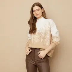 UNIVERSITY CLUB - Saco Mujer con Lentejuelas