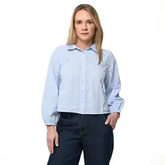 APOLOGY - Camisa Mujer Manga larga de Algodón