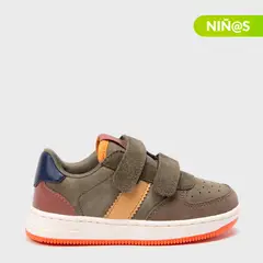 CONIGLIO - Tenis moda Sp Suede I Unisex niño con Velcro