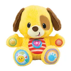 WINFUN - Juguete Para Bebé Didáctico Winfun: Peluche Perrito Aprende Conmigo