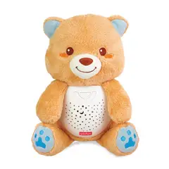 WINFUN - Juguete Para Bebé Didáctico Winfun: Peluche Osito Música Y Sonidos Relajantes