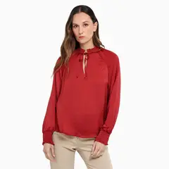 APOLOGY - Blusa Mujer Manga larga globo