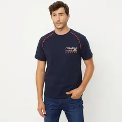 REDBULL - Camiseta Manga corta de Algodón Oracle Red Bull Racing