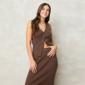 SYBILLA - Top Mujer Sin mangas