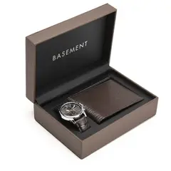 BASEMENT - Set Reloj y Billetera Para Hombre