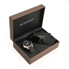 BASEMENT - Set Reloj y Gafas Para Hombre