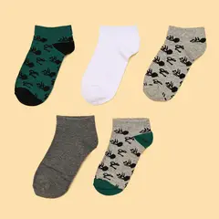 FEDERATION - Medias Niño Corto Pack de 5