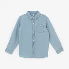YAMP - Camisa Niño Manga larga Algodón
