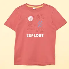 YAMP - Camiseta Niño Manga corta Algodón
