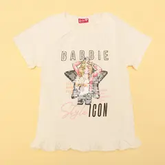 BARBIE - Camiseta Niña Manga corta Algodón