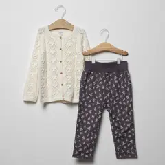 YAMP - Sets Saco + Legging para Bebé niña en Algodón