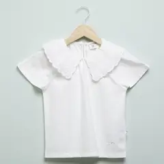 CONIGLIO - Camiseta Niña Boleros Manga corta Algodón