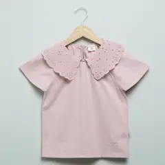 CONIGLIO - Camiseta Niña Boleros Manga corta Algodón