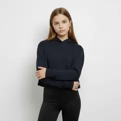 DIADORA - Saco Niña con Logo Con capucha