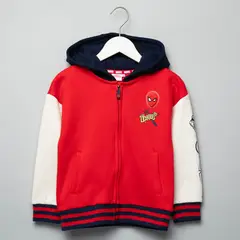 DISNEY - Saco Niño con Estampado Con capucha Spiderman Algodón Spider-man