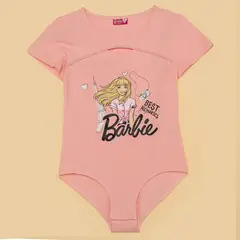 BARBIE - Camiseta Niña Manga corta Algodón