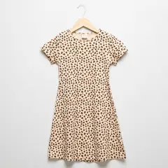 YAMP - Vestido Niña Manga corta Algodón
