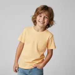 YAMP - Camiseta para Niño Manga corta de Algodón