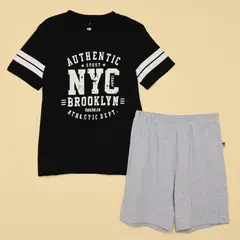 FEDERATION - Pijama Cintura elásticada Para Niño 2 piezas Manga corta de Algodón