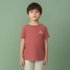 CONIGLIO - Camiseta Niño Manga corta Algodón