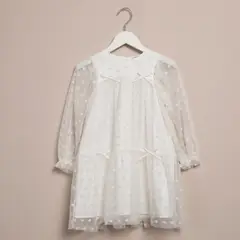CONIGLIO - Vestido Niña Con aplique Manga larga