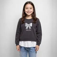 YAMP - Saco Niña con Estampado Algodón