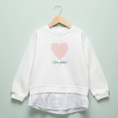 YAMP - Saco Niña con Estampado Algodón