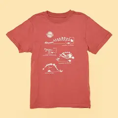 YAMP - Camiseta Niño con Estampado Manga corta Algodón