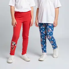 MINNIE - Legging Niña Cintura elásticada Algodón