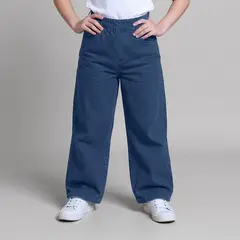 YAMP - Jean Niña con Cintura elásticada Algodón