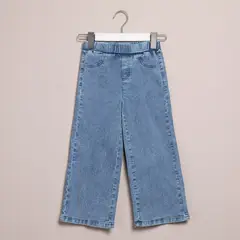 YAMP - Jean Niña con Cintura elásticada Algodón