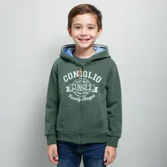 CONIGLIO - Saco Niño Con capucha Algodón