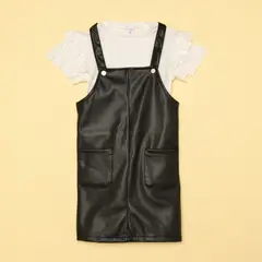 YAMP - Sets Blusa manga corta + Vestido para Niña