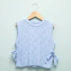 YAMP - Chaleco Niña Trenzado