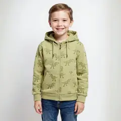 YAMP - Saco Niño con Estampado Con capucha Algodón