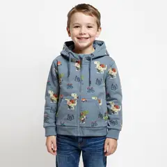 YAMP - Saco Niño con Estampado Con capucha Algodón