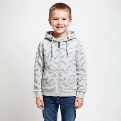 YAMP - Saco Niño con Estampado Con capucha Algodón