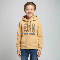 YAMP - Saco Niño con Estampado Con capucha Algodón