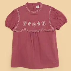 CONIGLIO - Blusa Niña Manga corta Algodón