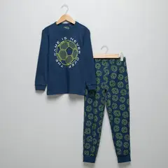 YAMP - Pijama Cintura elásticada para Niño 2 piezas de Algodón