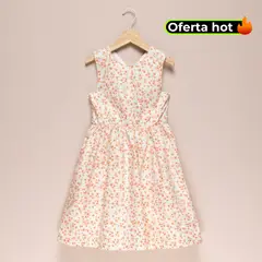 YAMP - Vestido Niña Algodón