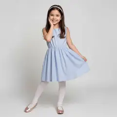 YAMP - Vestido Niña Algodón
