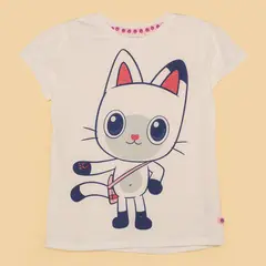 GABBYS DOLLHOUSE - Camiseta Niña con Estampado Algodón Gabby'S Doll House