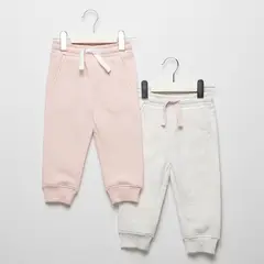 YAMP - Jogger Para Bebé niña Pack de 2 unidades de Algodón