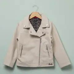 BARBIE - Chaqueta Niña Efecto cuero